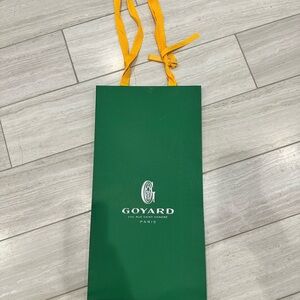 Goyard Green Shopping Bag